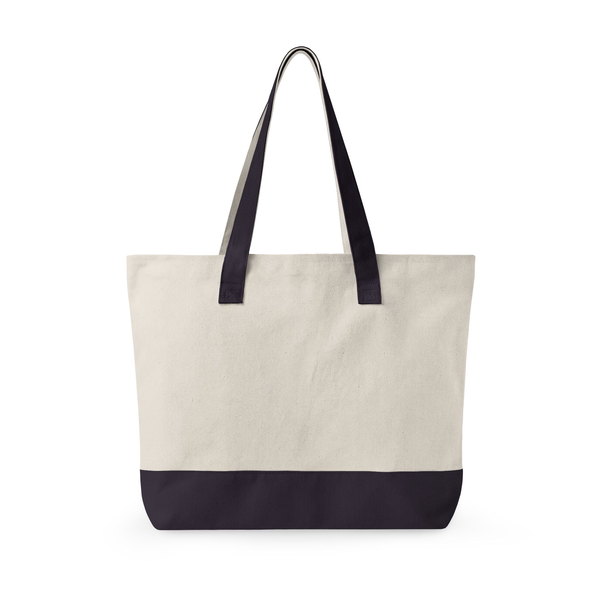 Devenir Zipper Tote Bag - Durable Everyday Market & Beach Bag