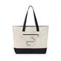 Devenir Zipper Tote Bag - Durable Everyday Market & Beach Bag