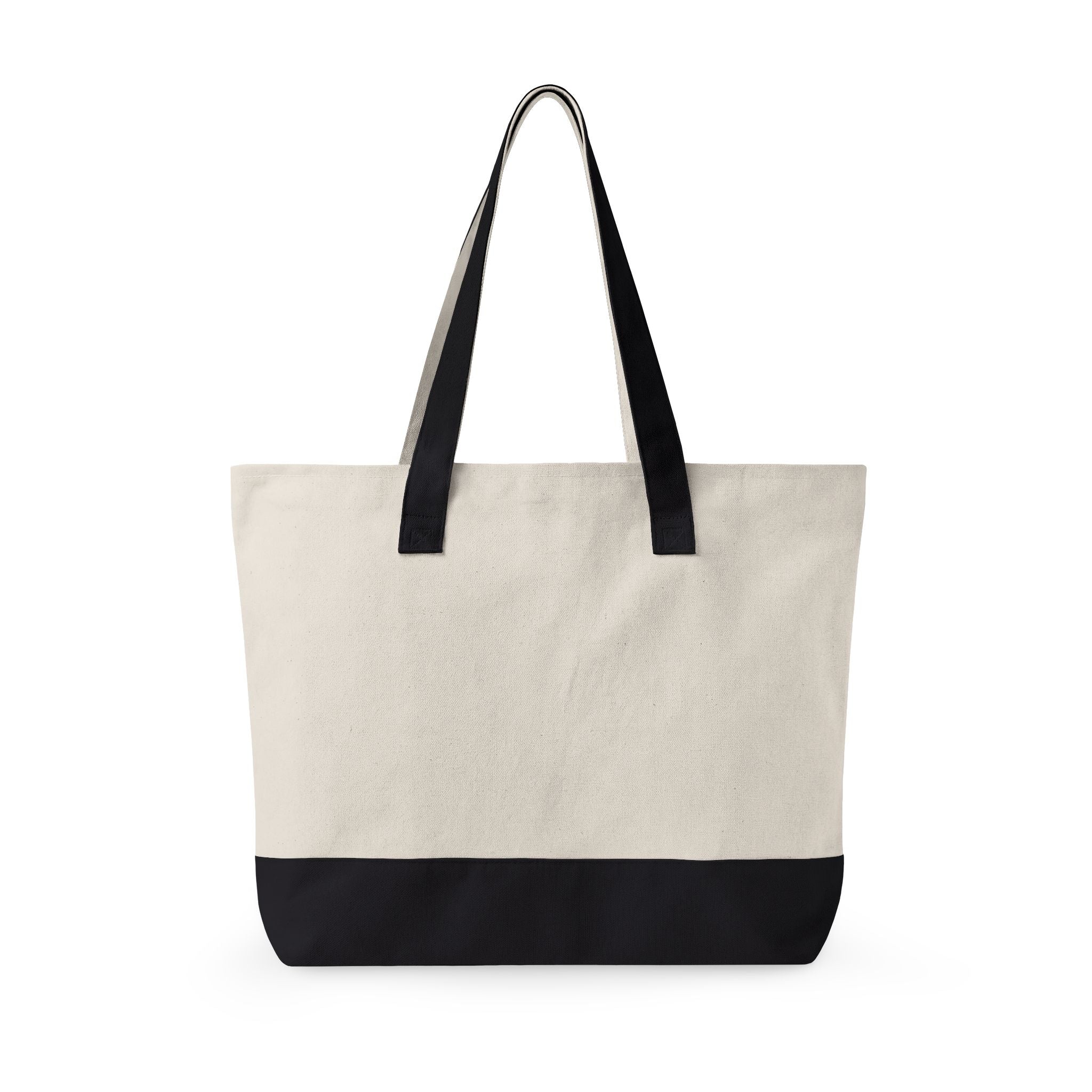 Devenir Zipper Tote Bag - Durable Everyday Market & Beach Bag